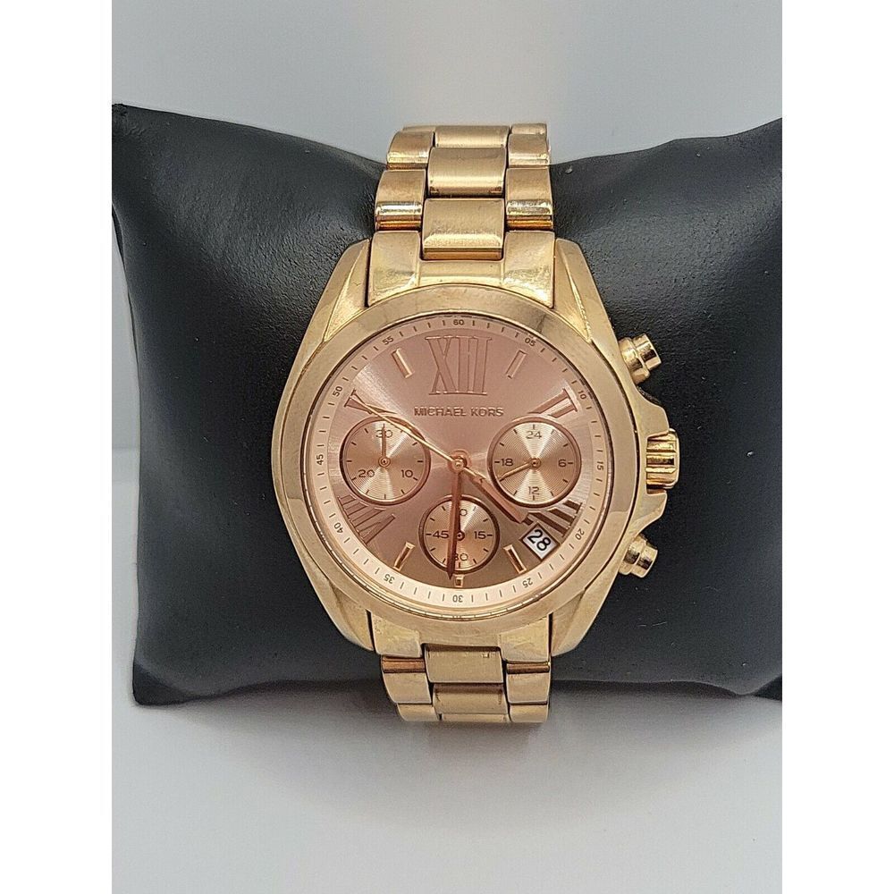 Michael Kors Bradshaw MK5799 Women StainlessSteel Analog Dial Quartz Watch AM143